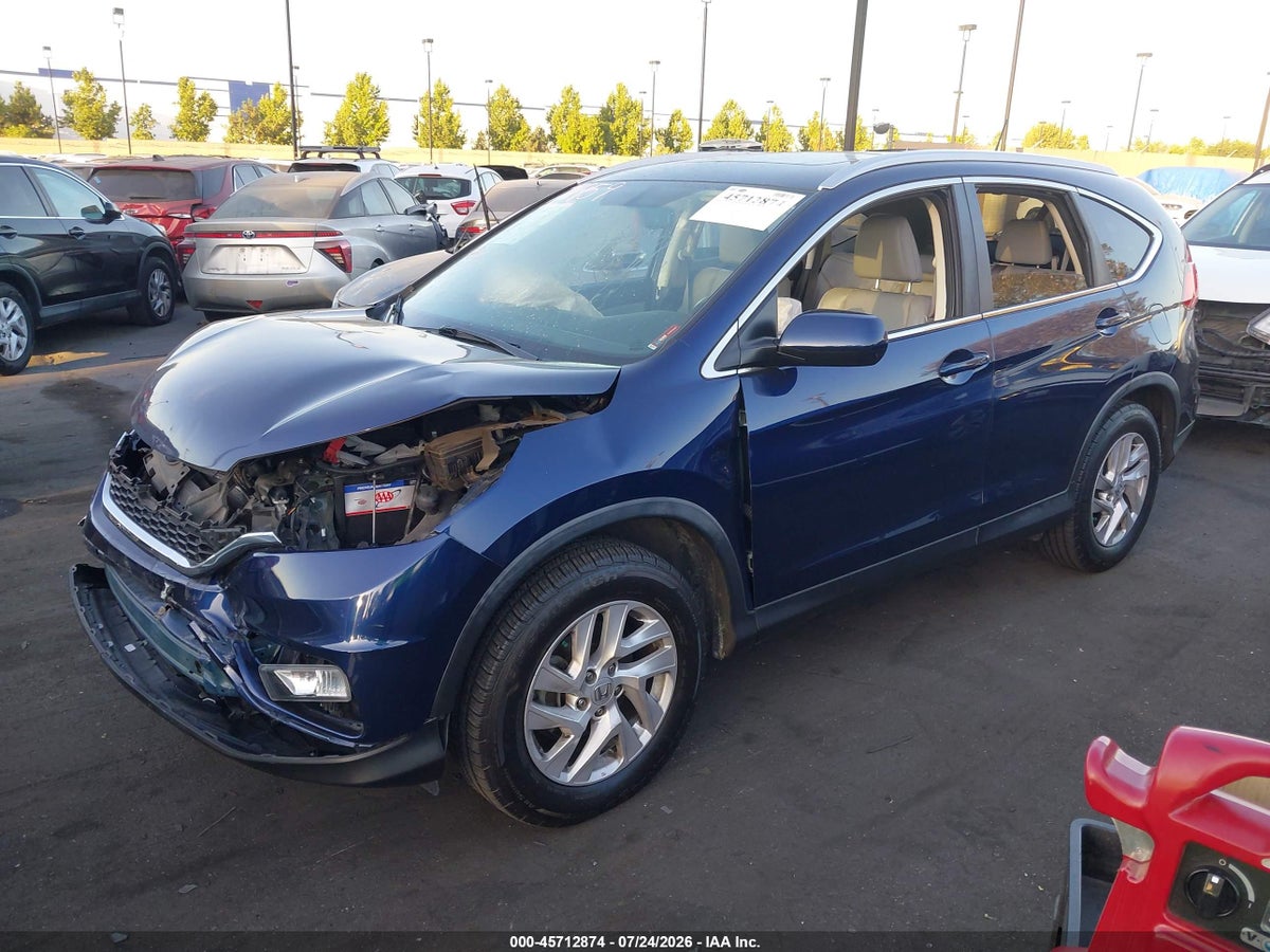 2015 HONDA CR-V EX-L — снимка 2