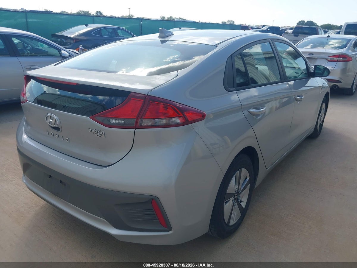 2020 HYUNDAI IONIQ HYBRID BLUE — снимка 4
