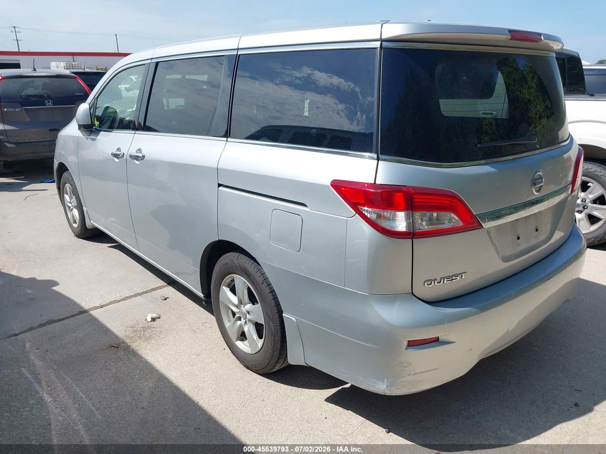 2012 NISSAN QUEST SV — снимка 3