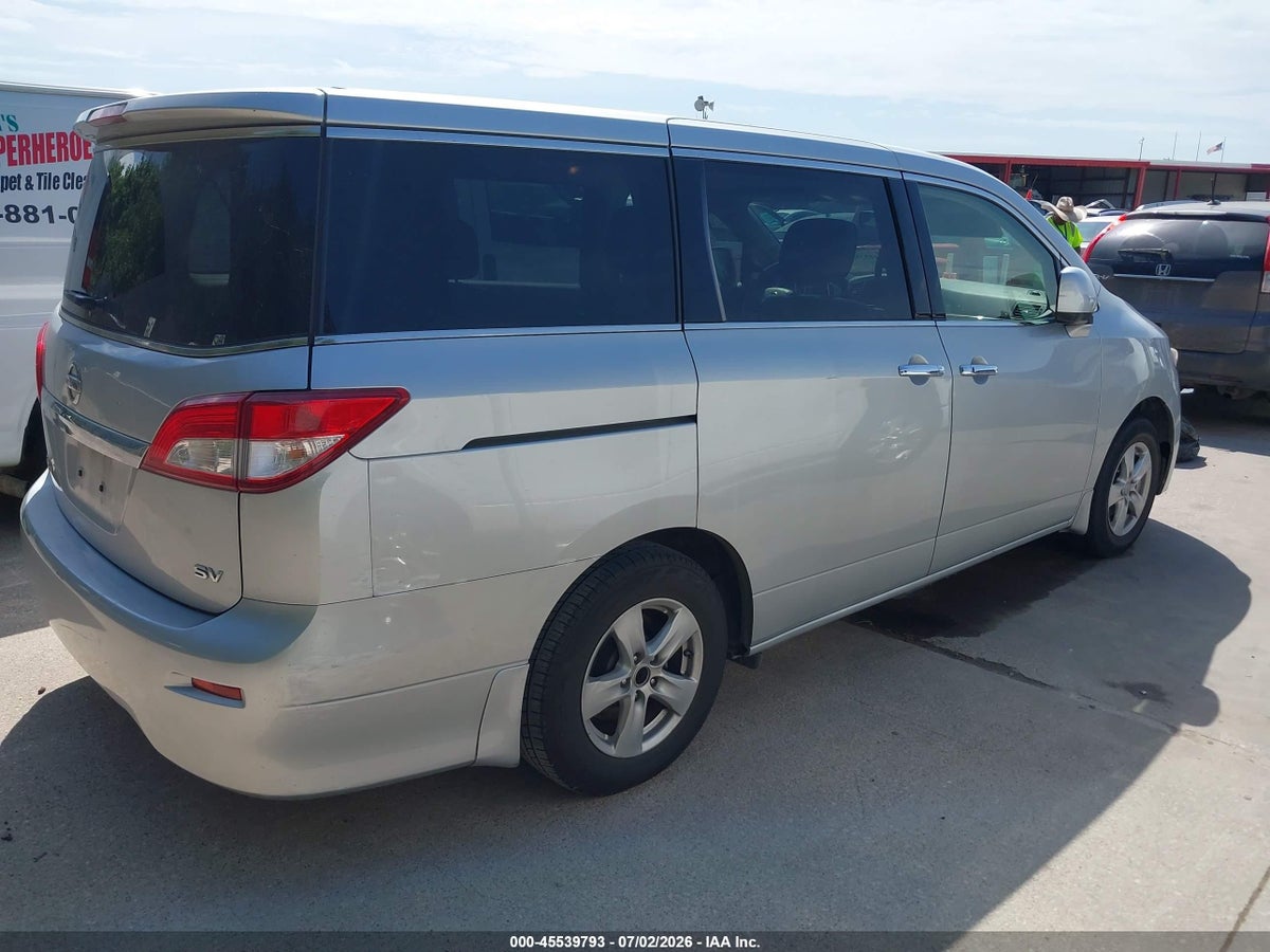2012 NISSAN QUEST SV — снимка 4