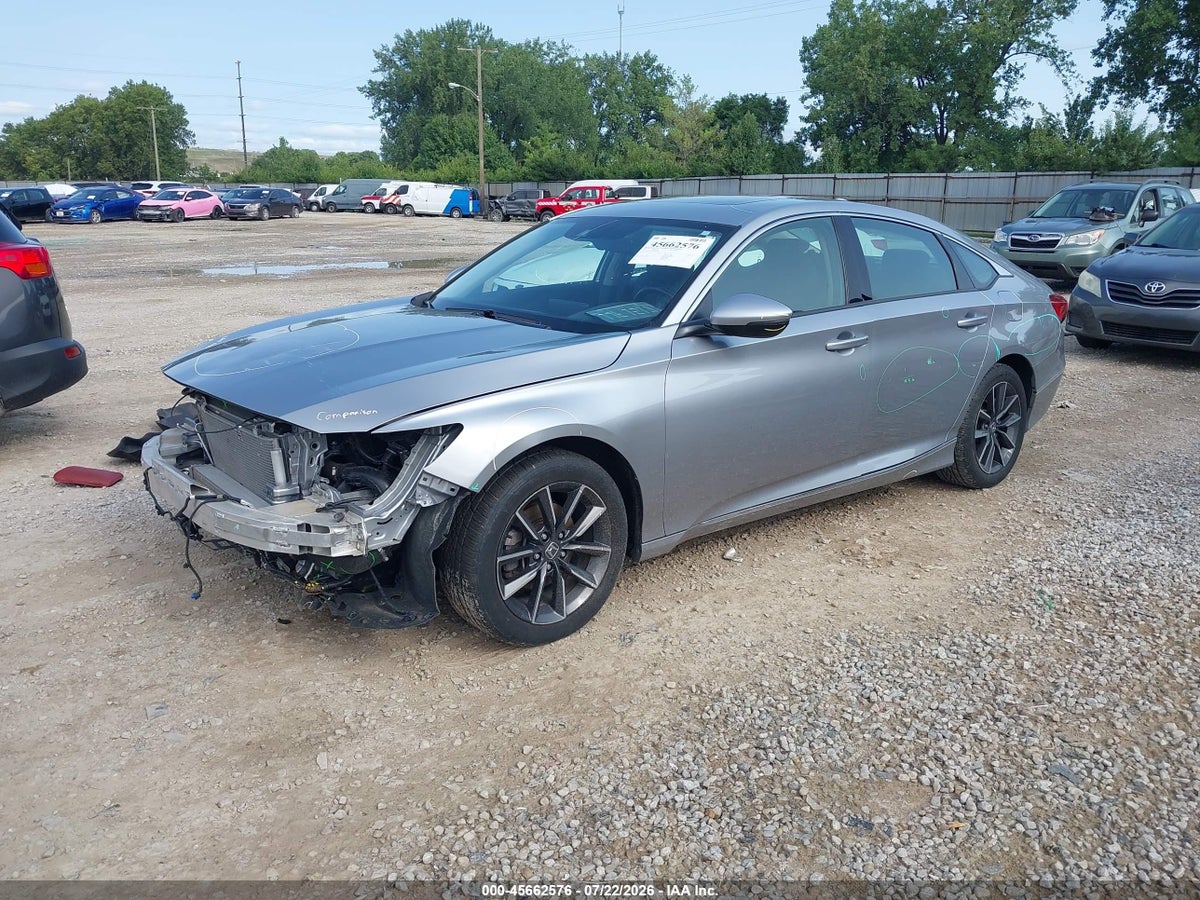 2021 HONDA ACCORD EX-L — снимка 2