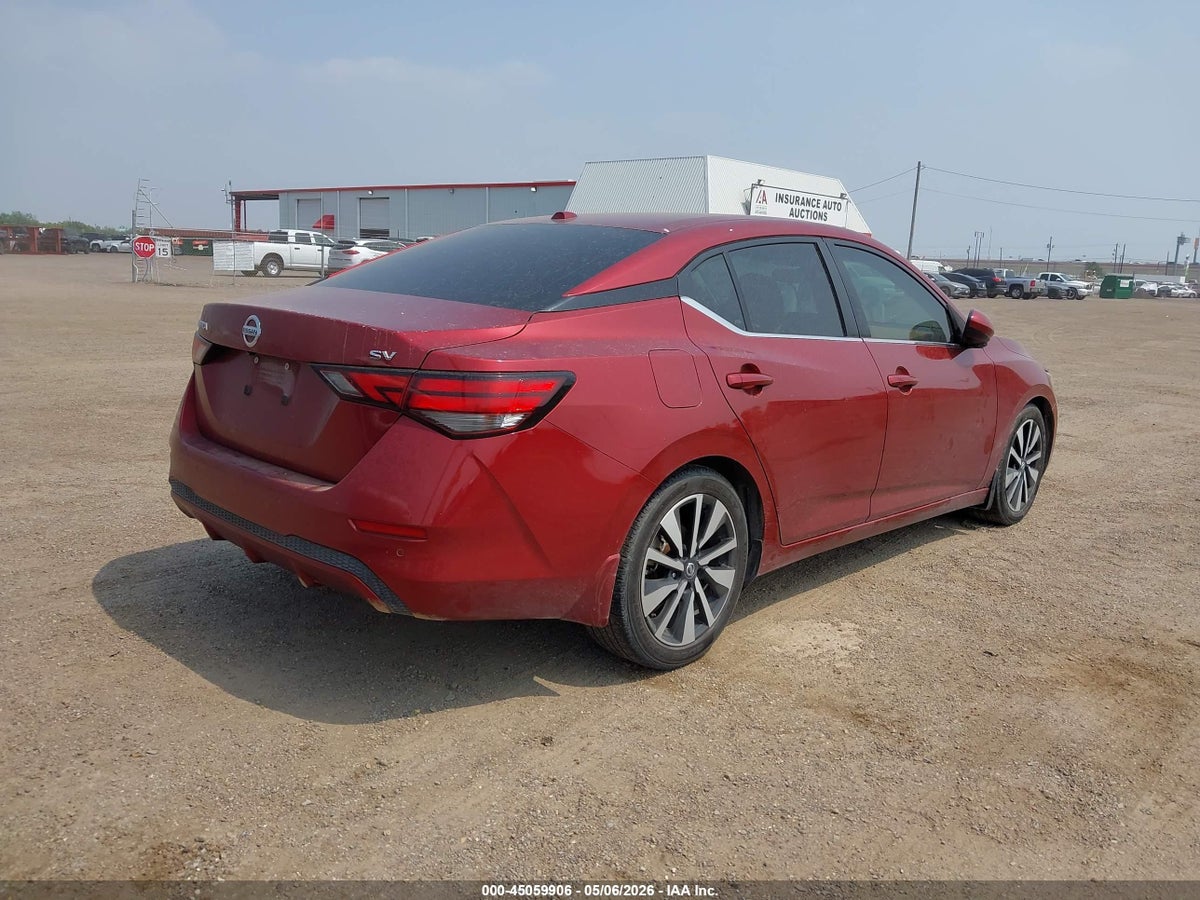 2022 NISSAN SENTRA SV XTRONIC CVT — снимка 4