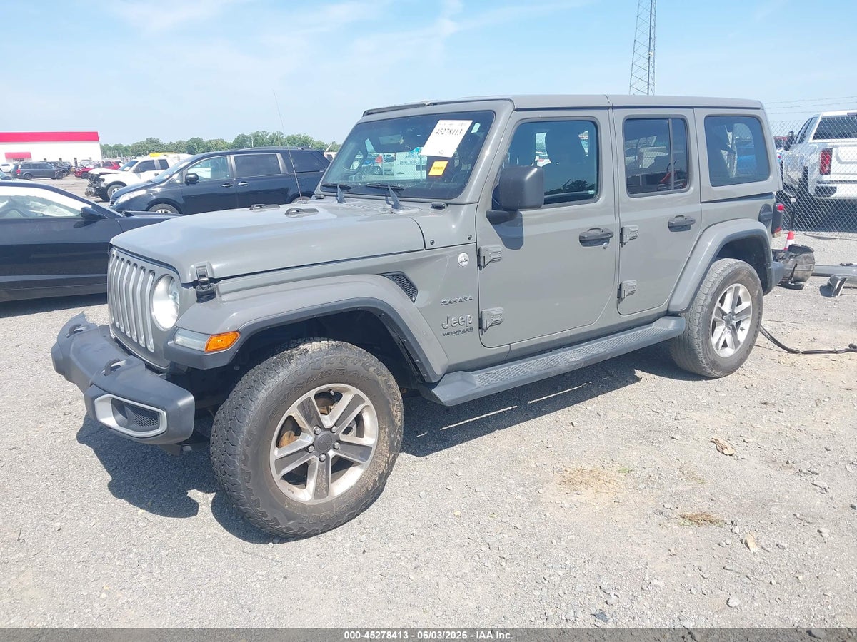 2020 JEEP WRANGLER UNLIMITED SAHARA — снимка 2