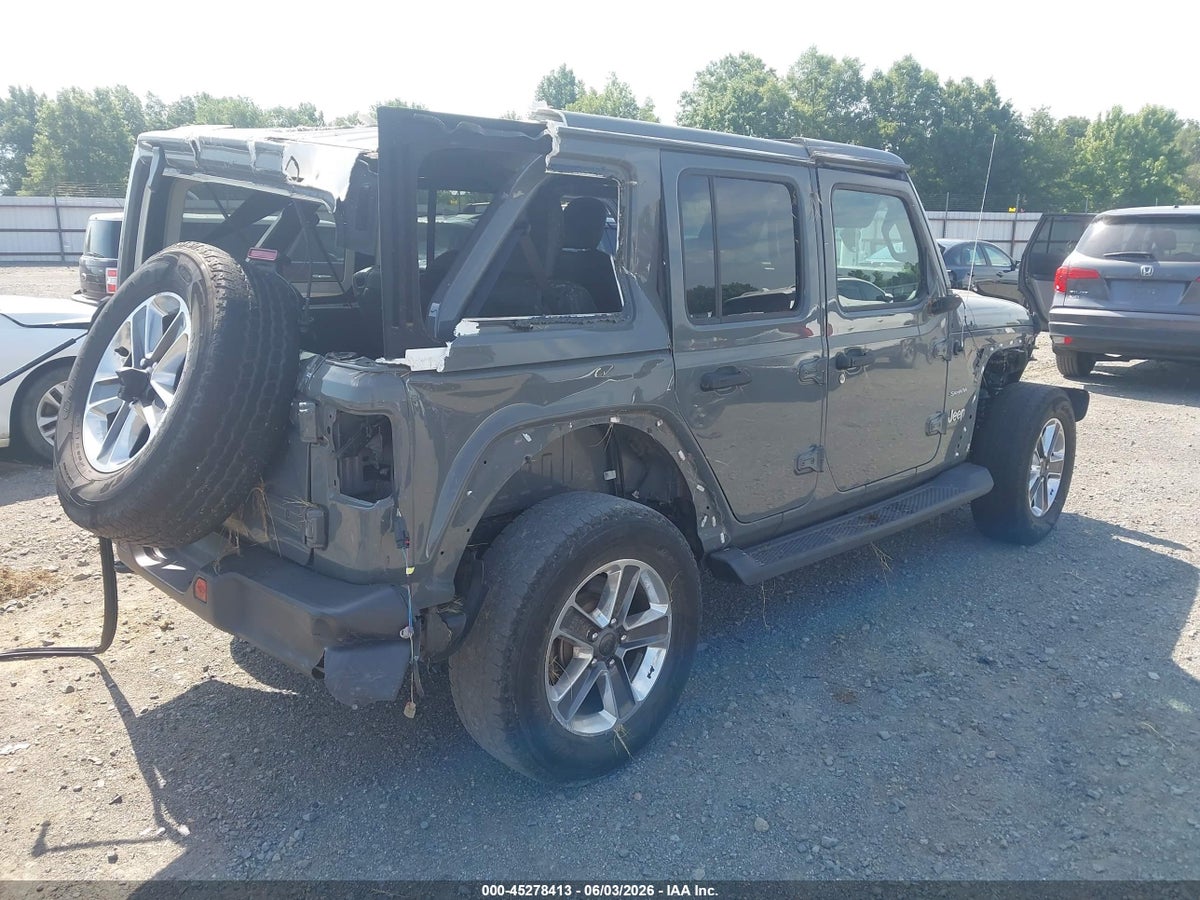 2020 JEEP WRANGLER UNLIMITED SAHARA — снимка 4