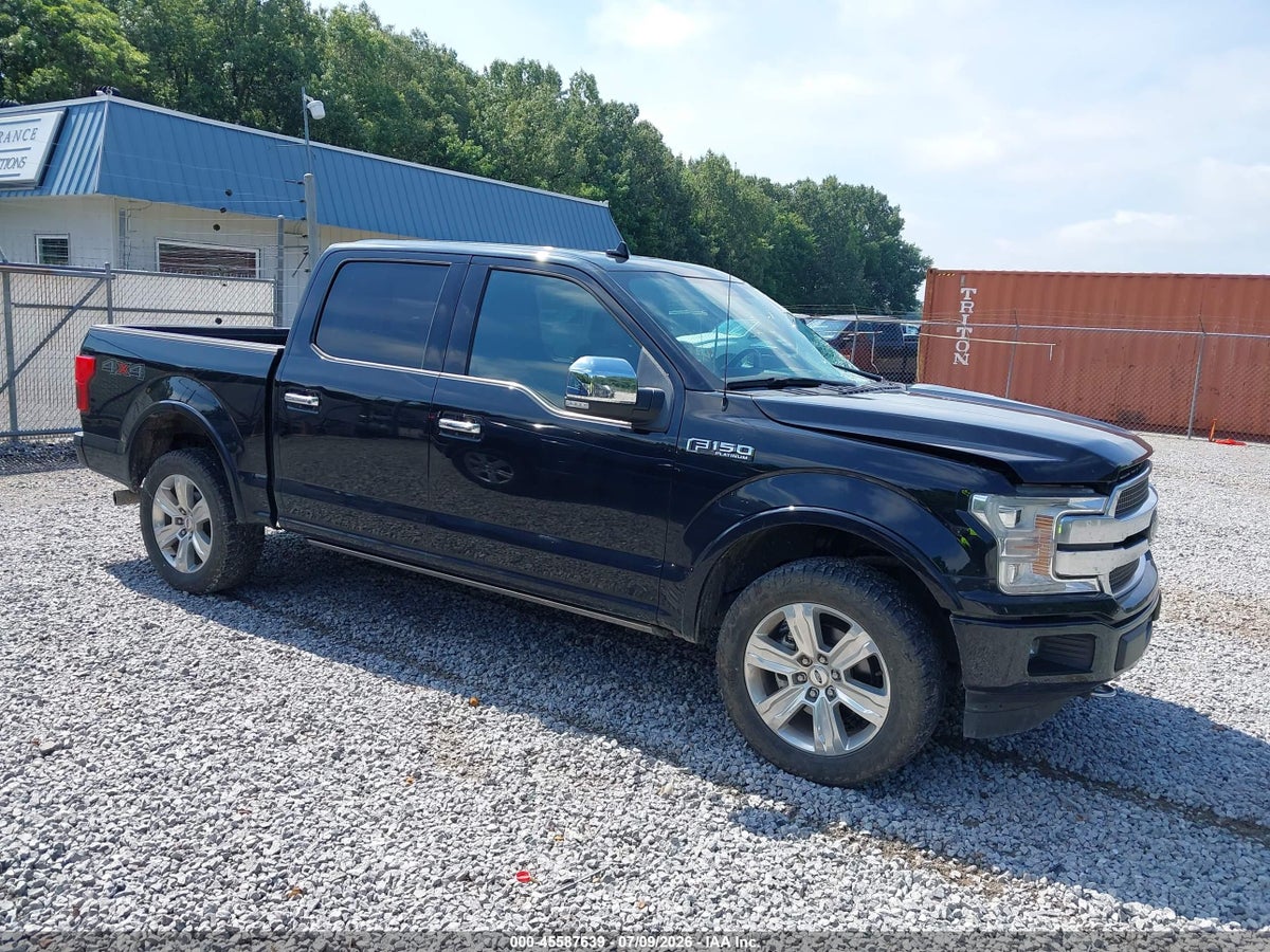 2018 FORD F-150 PLATINUM