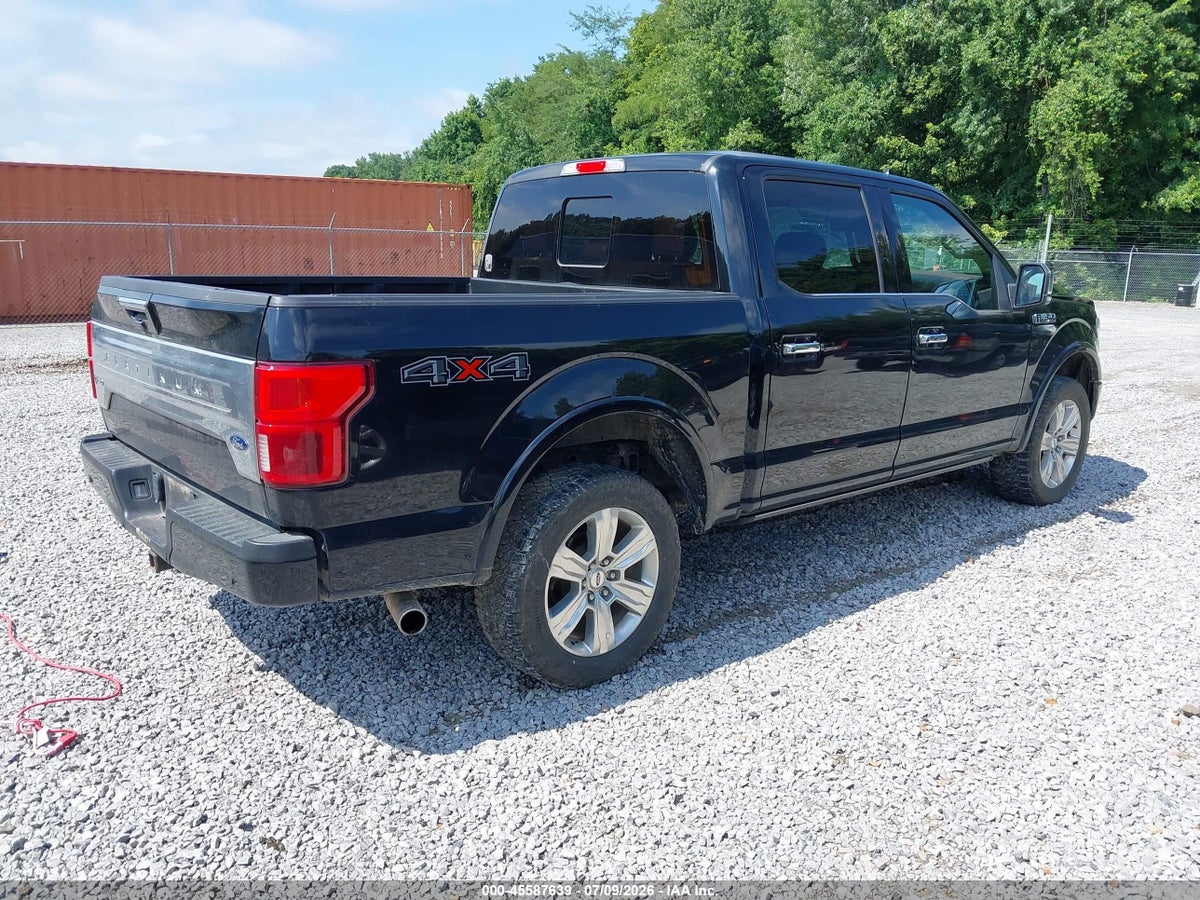 2018 FORD F-150 PLATINUM — снимка 4