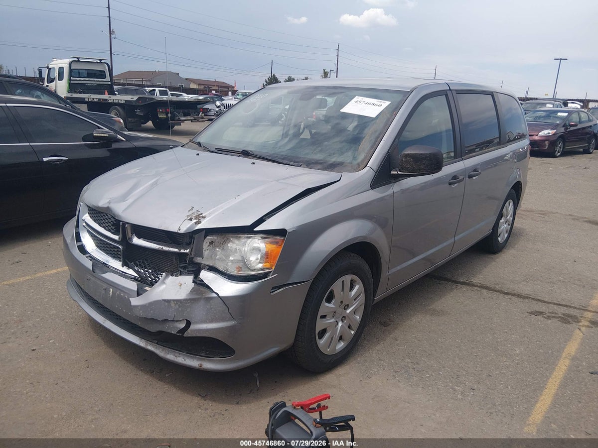 2019 DODGE GRAND CARAVAN SE — снимка 2