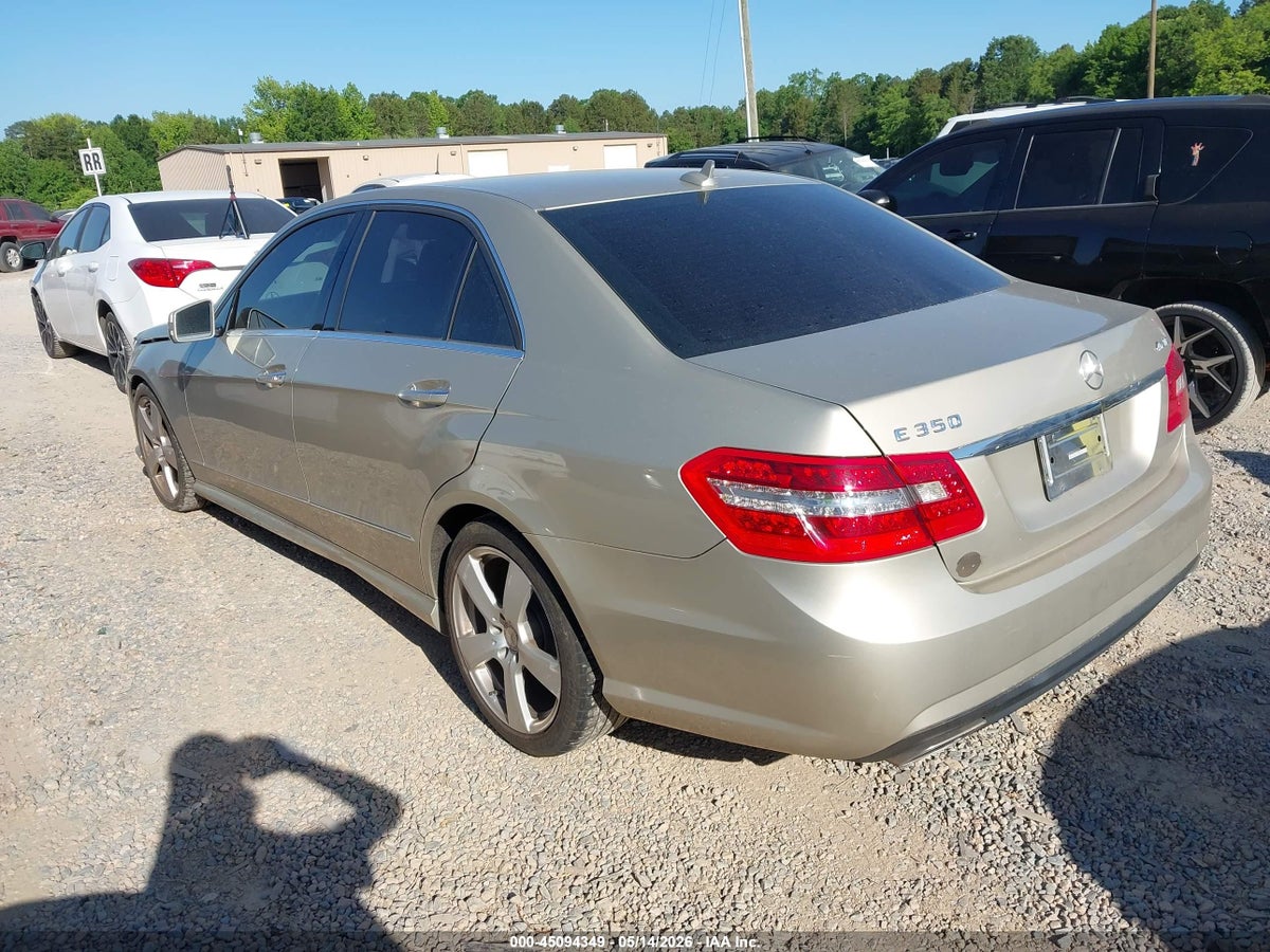 2011 MERCEDES-BENZ E 350 4MATIC — снимка 3