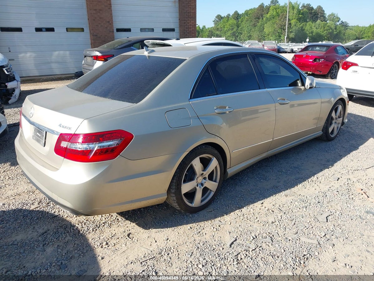 2011 MERCEDES-BENZ E 350 4MATIC — снимка 4