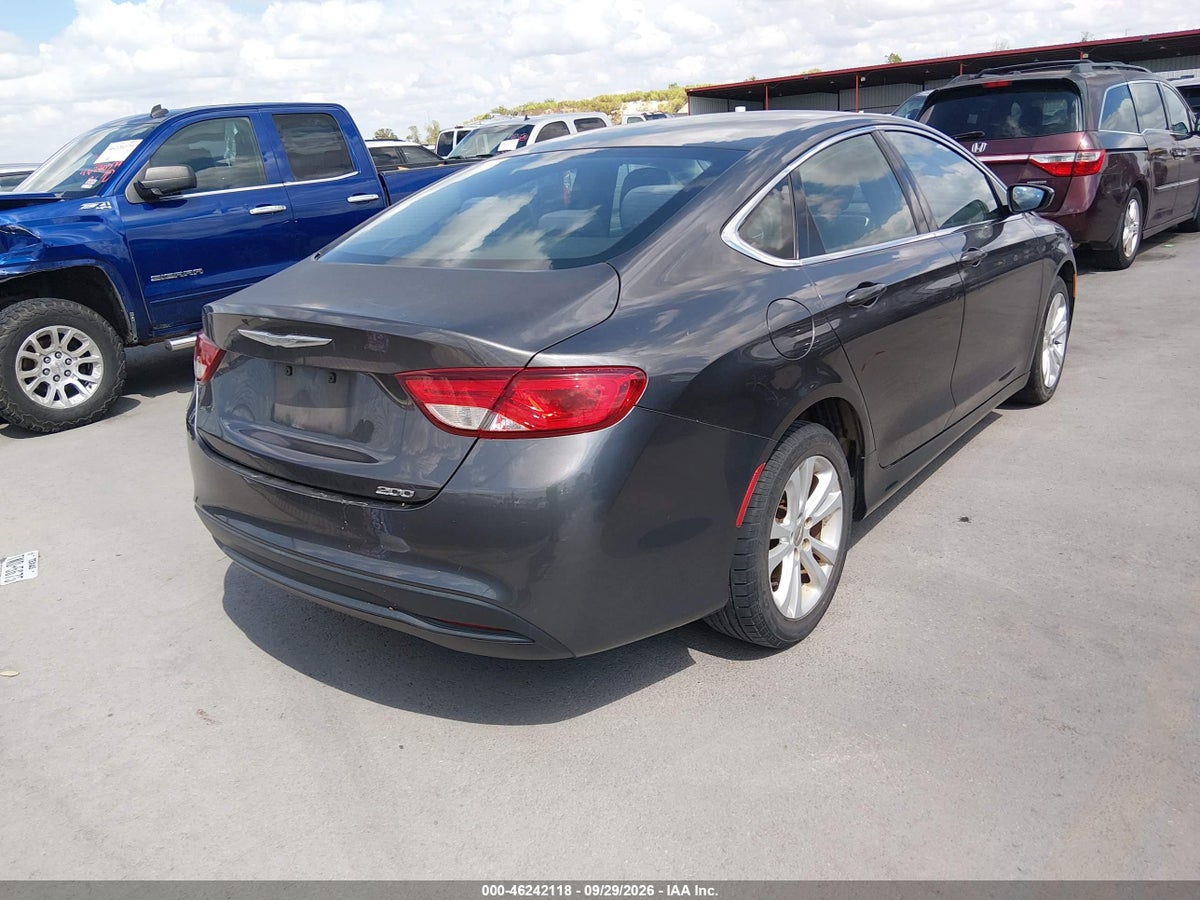 2017 CHRYSLER 200 TOURING — снимка 4