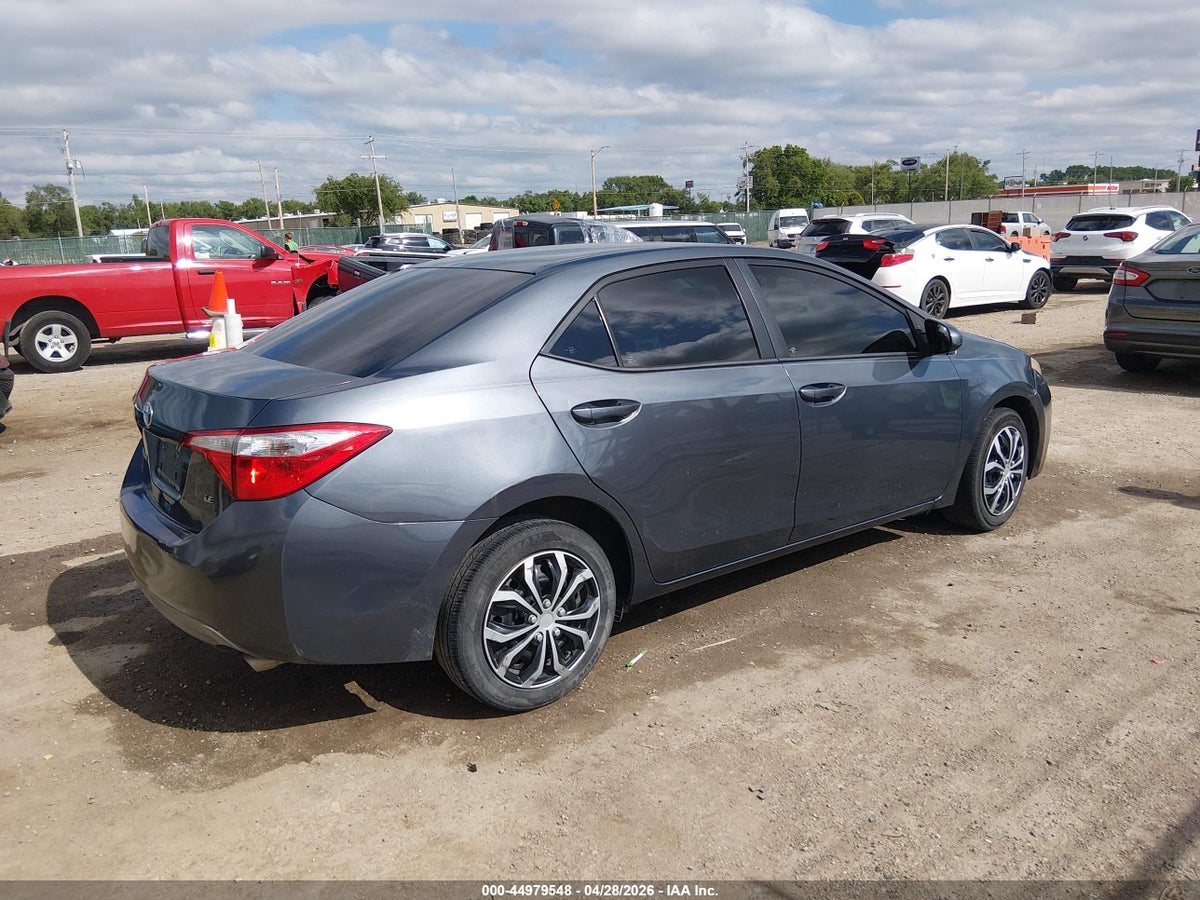 2016 TOYOTA COROLLA LE — снимка 4