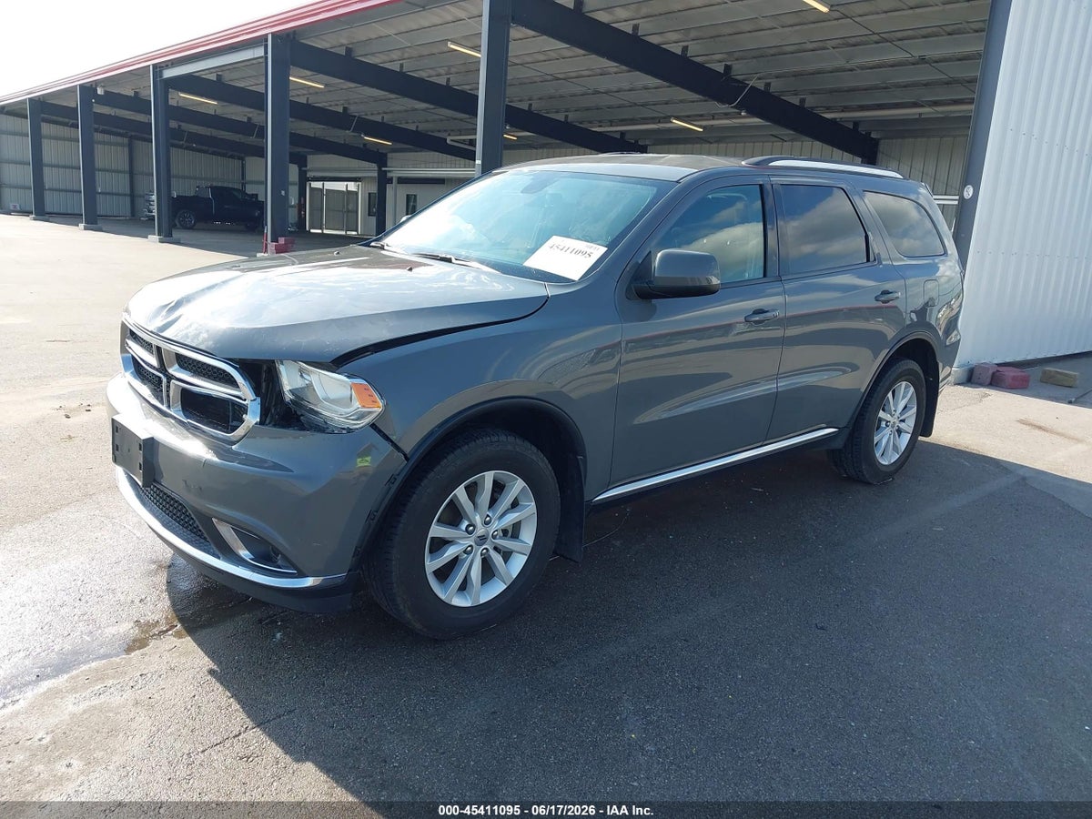 2020 DODGE DURANGO SXT PLUS AWD — снимка 2