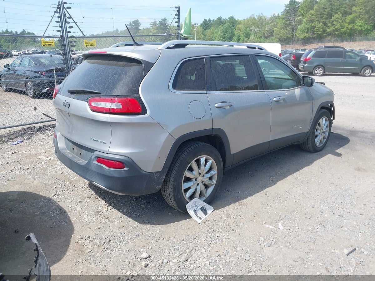 2015 JEEP CHEROKEE LIMITED — снимка 4