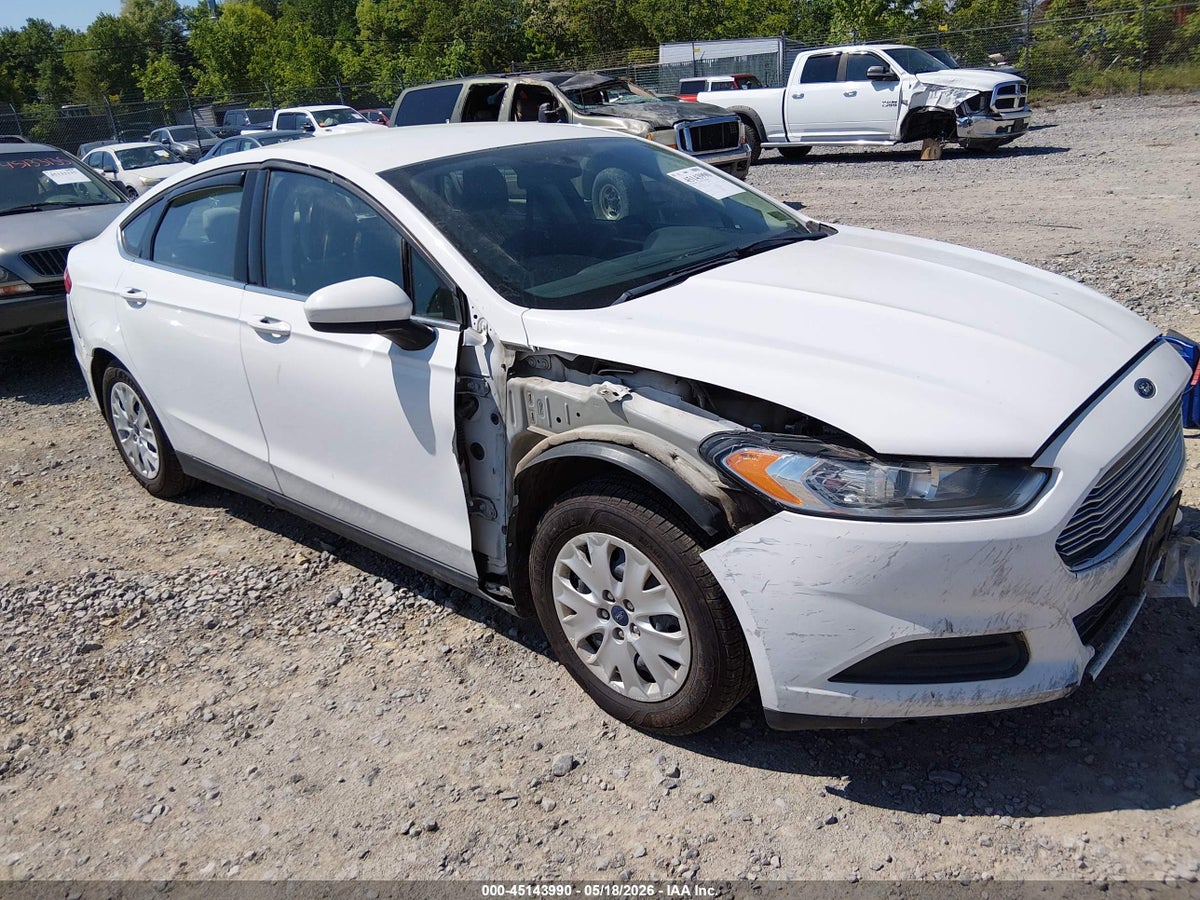 2013 FORD FUSION S