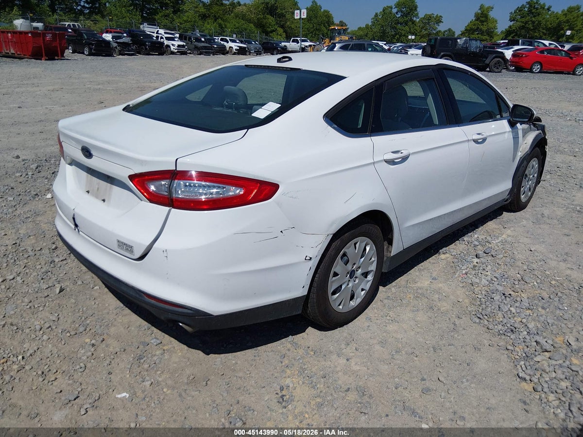 2013 FORD FUSION S — снимка 4