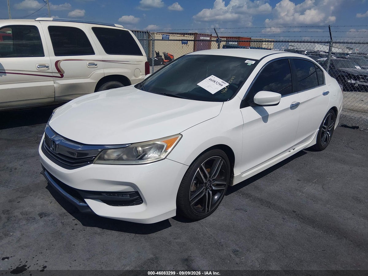 2017 HONDA ACCORD SPORT SE — снимка 2