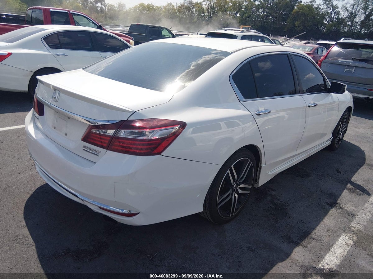 2017 HONDA ACCORD SPORT SE — снимка 4