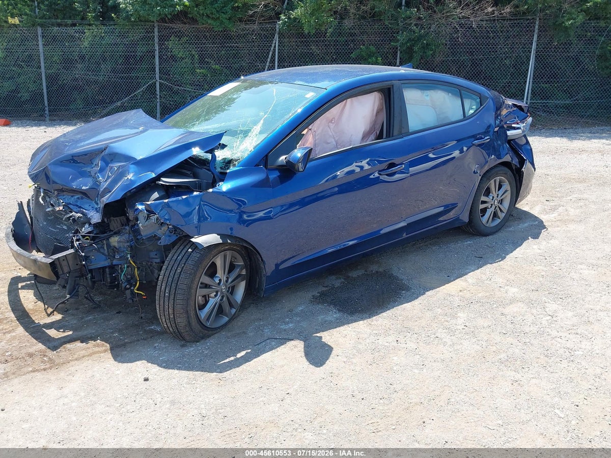 2017 HYUNDAI ELANTRA SE — снимка 2