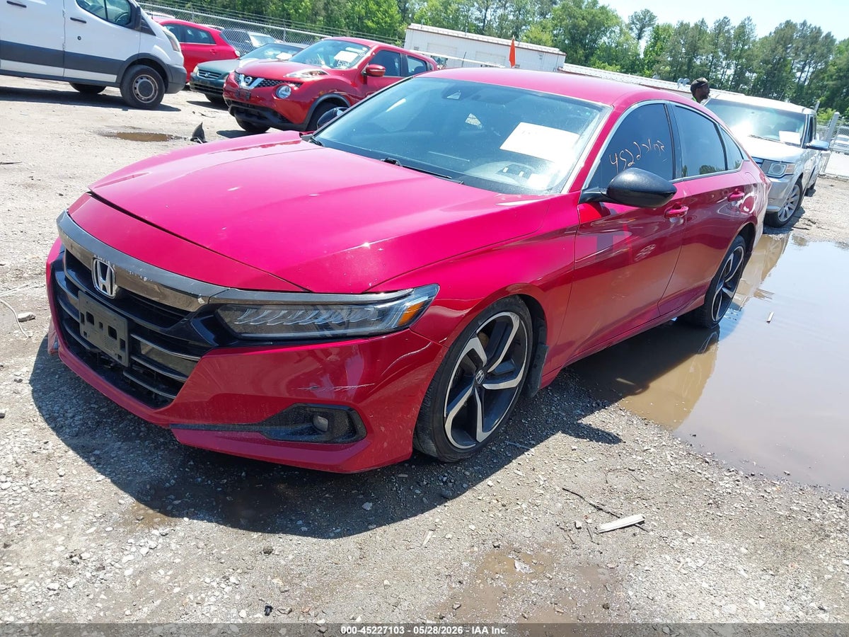 2022 HONDA ACCORD SPORT SPECIAL EDITION — снимка 2