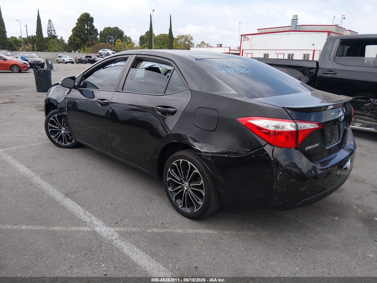 2016 TOYOTA COROLLA S PLUS — снимка 3
