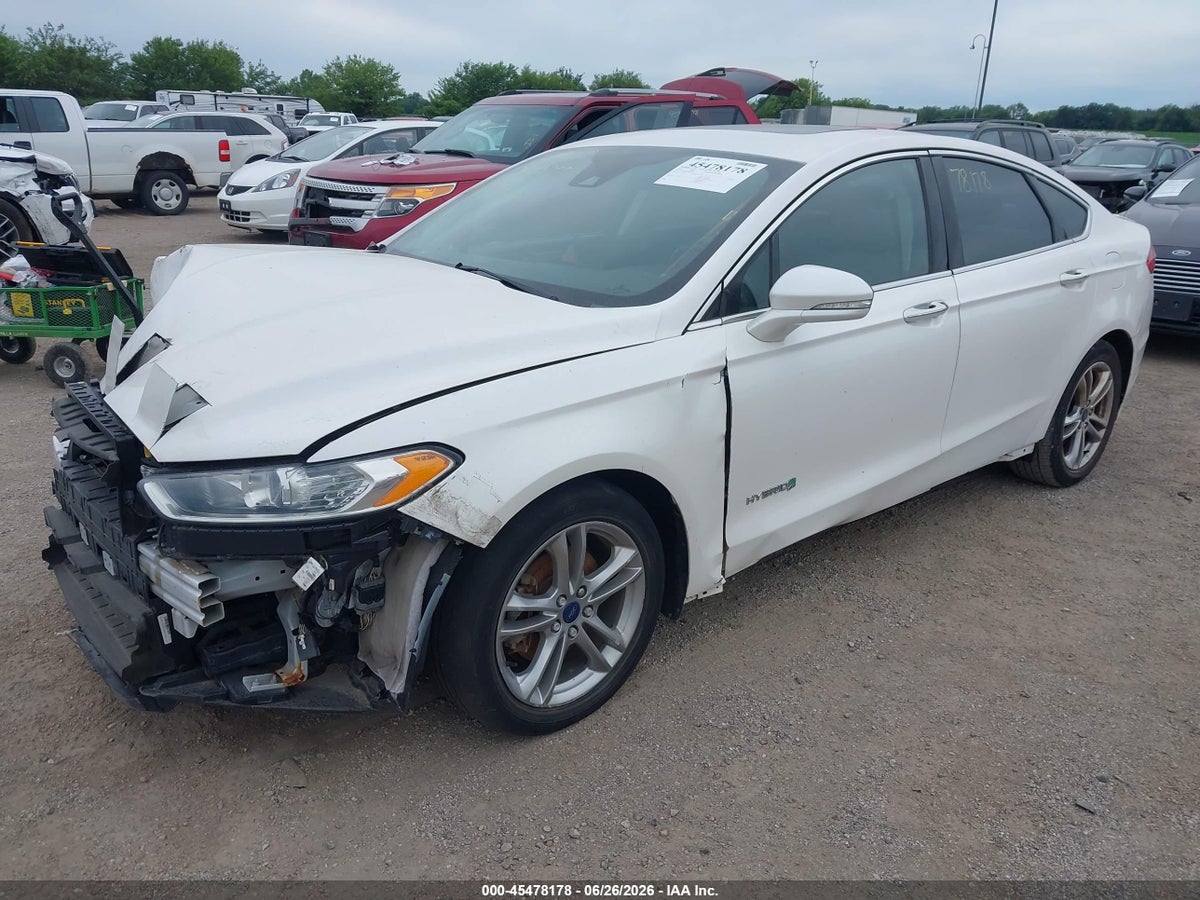 2015 FORD FUSION HYBRID TITANIUM — снимка 2