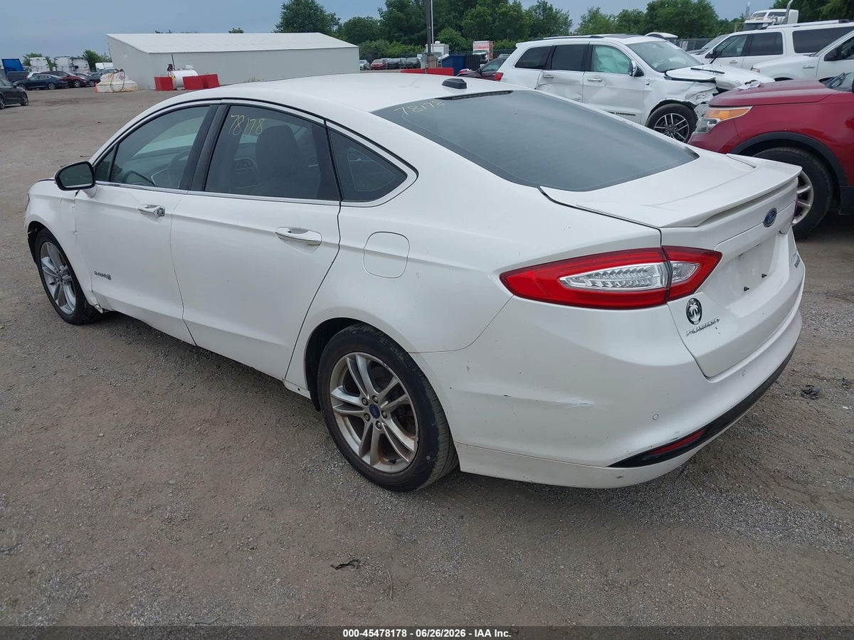 2015 FORD FUSION HYBRID TITANIUM — снимка 3