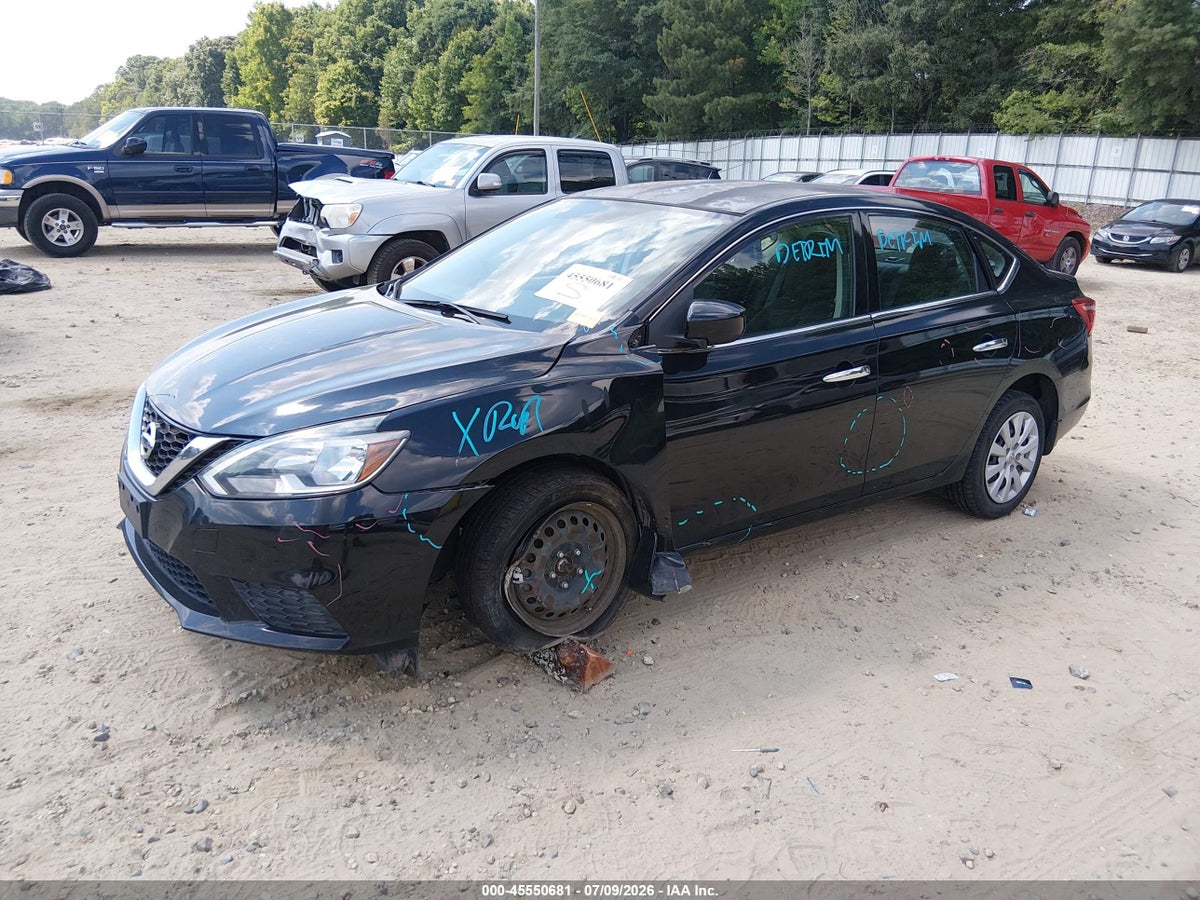 2016 NISSAN SENTRA SV — снимка 2