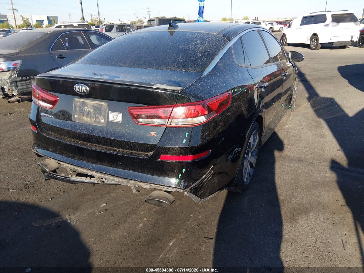 2019 KIA OPTIMA S — снимка 4