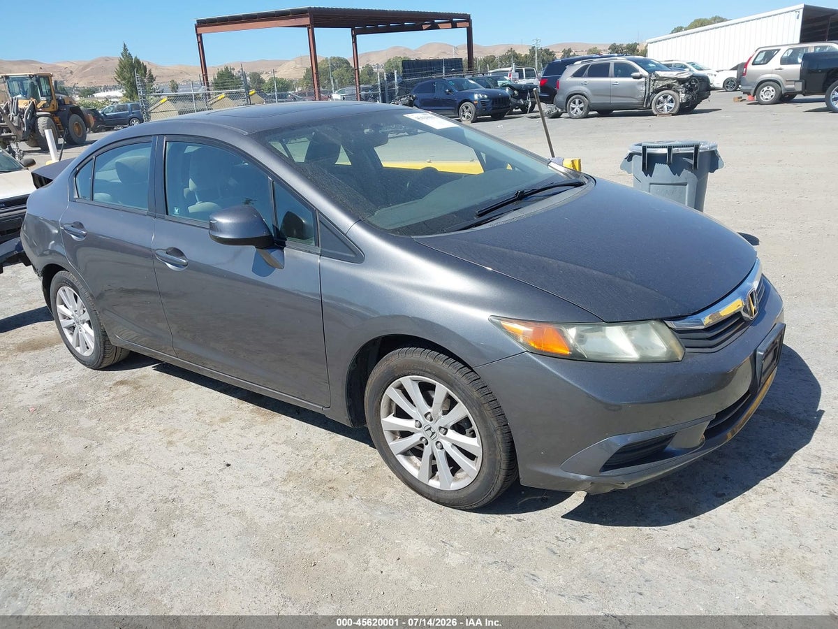 2012 HONDA CIVIC EX