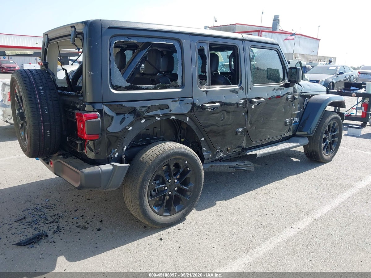 2023 JEEP WRANGLER 4XE SAHARA 4X4 — снимка 4