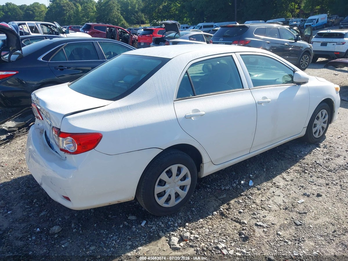 2013 TOYOTA COROLLA L — снимка 4