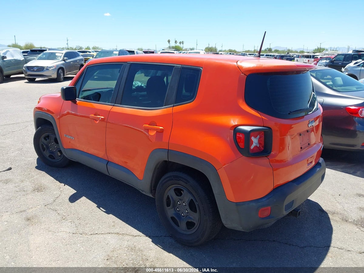 2019 JEEP RENEGADE SPORT FWD — снимка 3