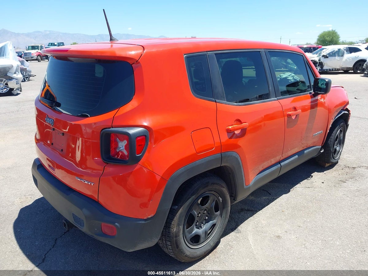 2019 JEEP RENEGADE SPORT FWD — снимка 4