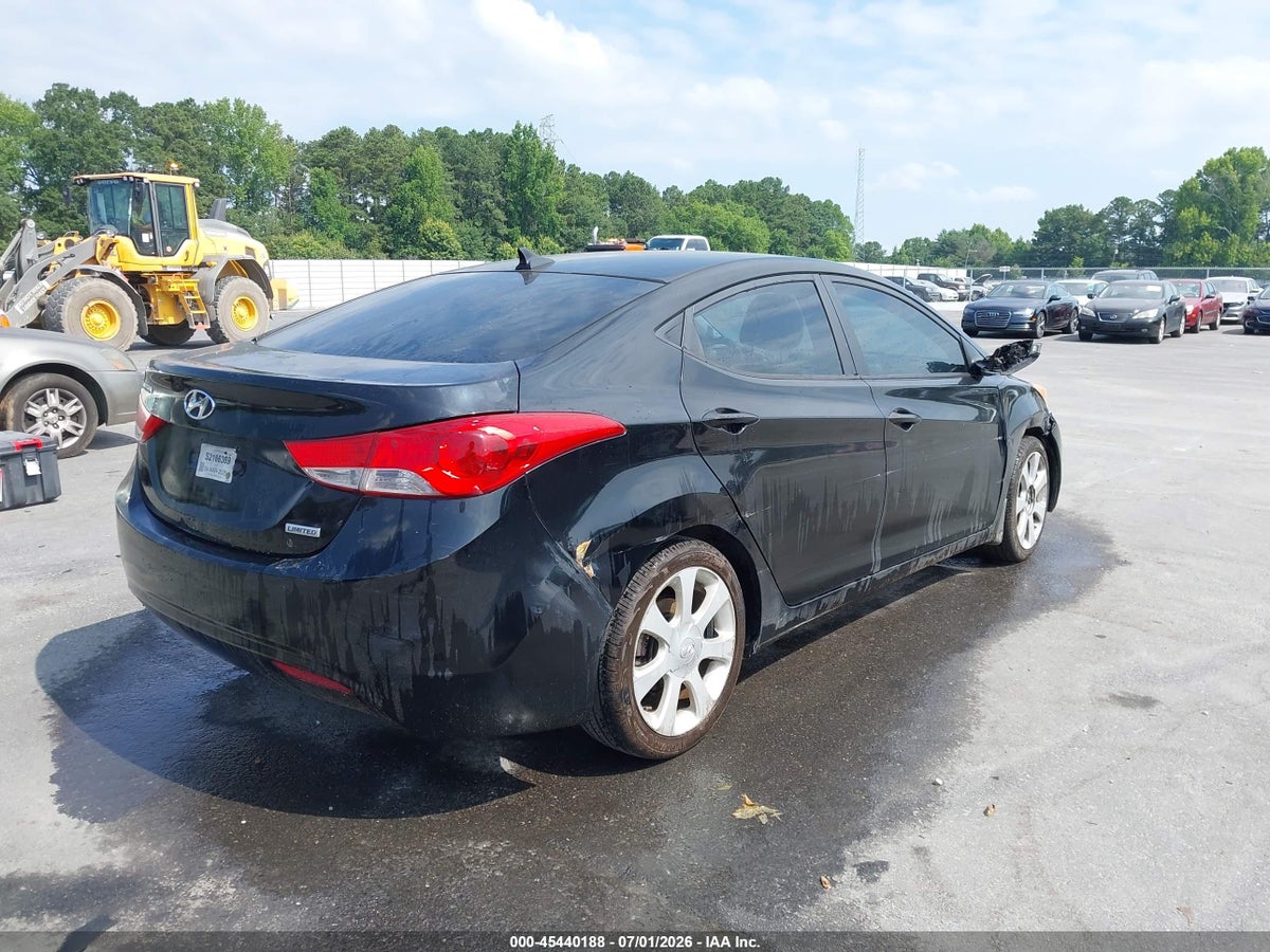 2012 HYUNDAI ELANTRA LIMITED (ULSAN PLANT) — снимка 4