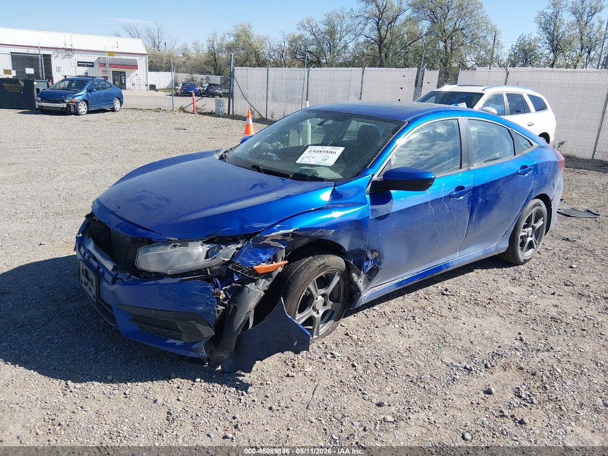 2017 HONDA CIVIC EX — снимка 2