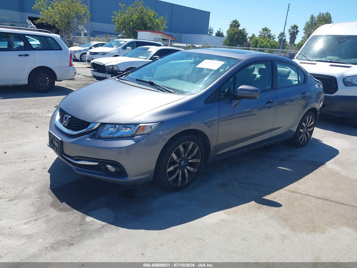 2015 HONDA CIVIC EX-L — снимка 2