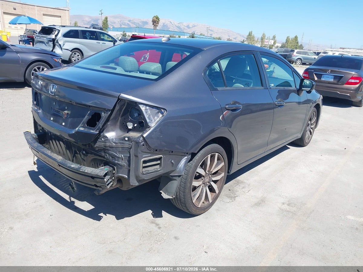 2015 HONDA CIVIC EX-L — снимка 4