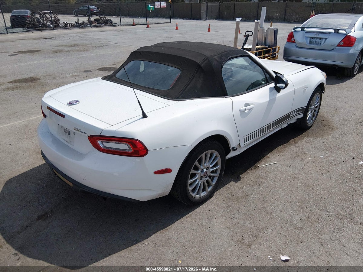 2017 FIAT 124 SPIDER CLASSICA — снимка 4