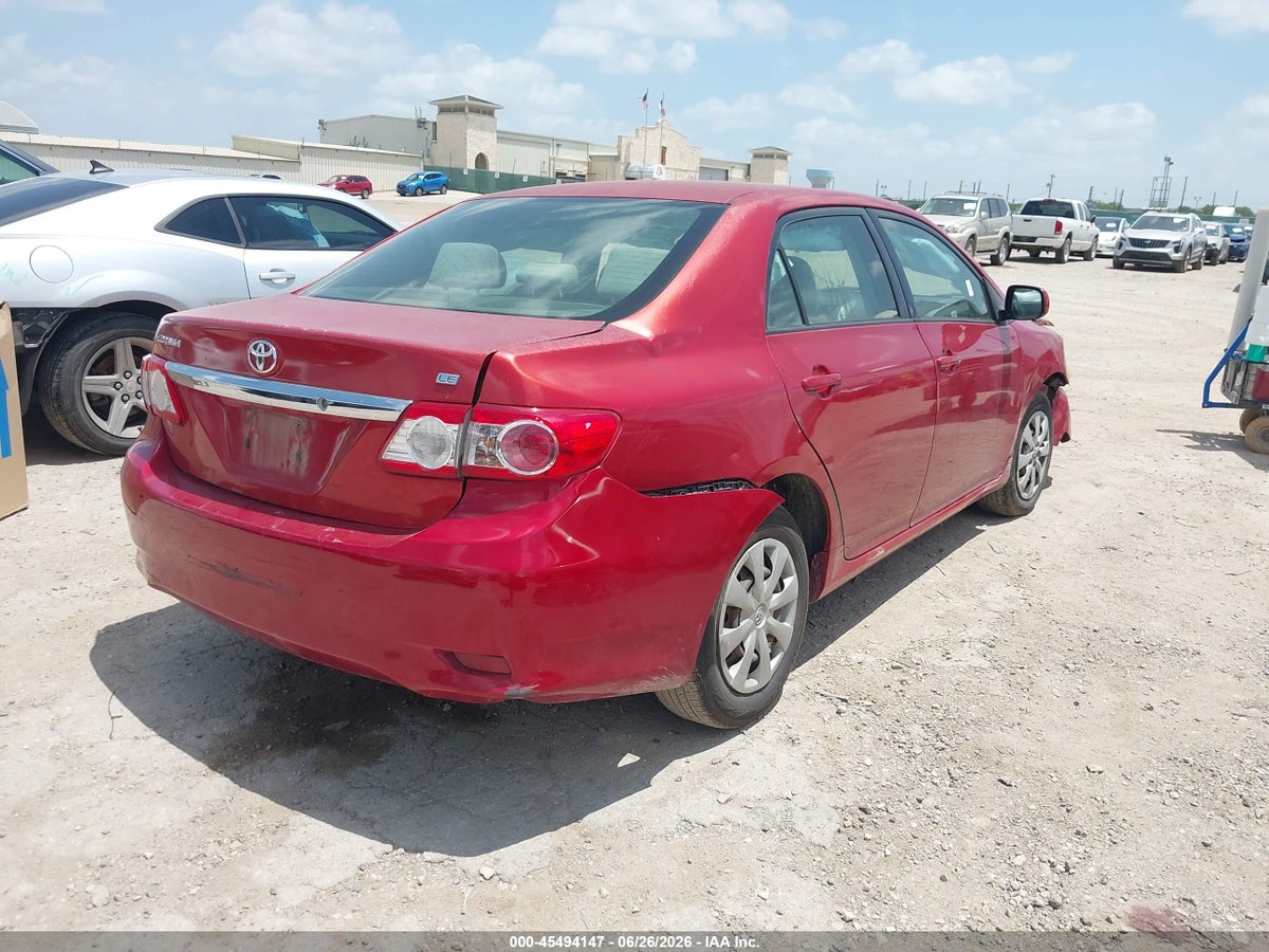 2011 TOYOTA COROLLA LE — снимка 4