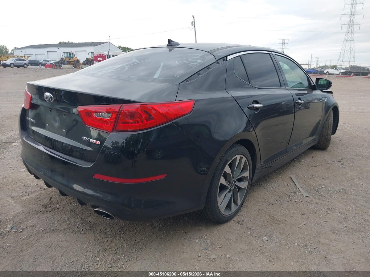 2014 KIA OPTIMA SX TURBO — снимка 4