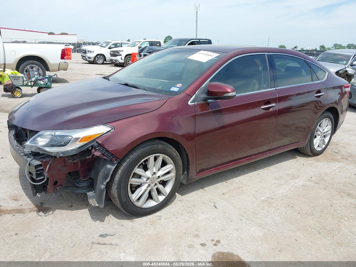 2014 TOYOTA AVALON XLE PREMIUM — снимка 2