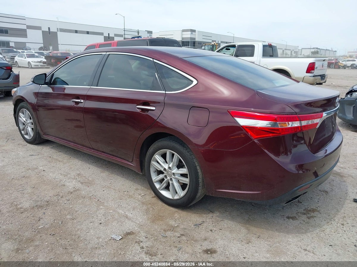 2014 TOYOTA AVALON XLE PREMIUM — снимка 3