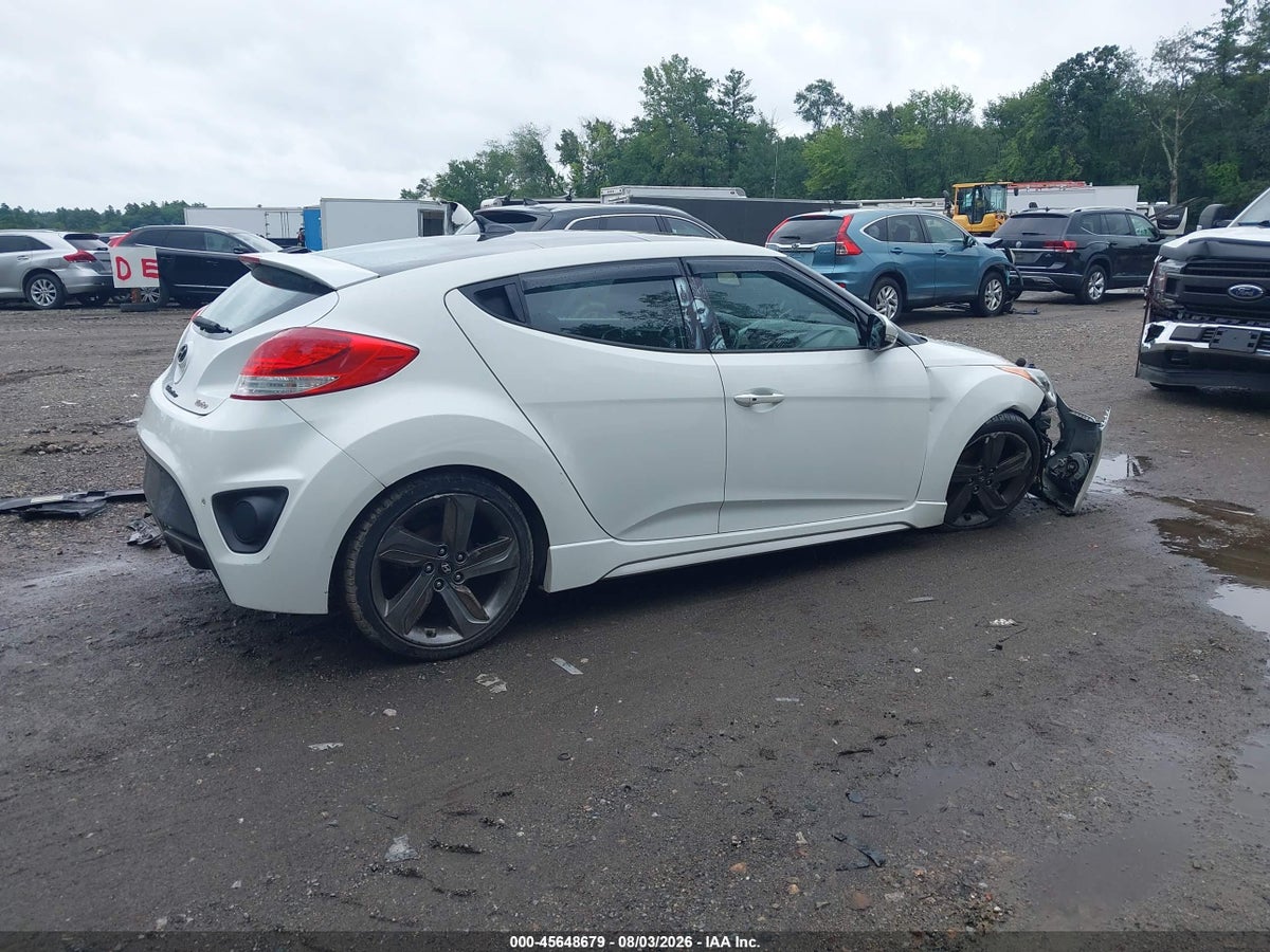 2014 HYUNDAI VELOSTER TURBO W/BLUE — снимка 4