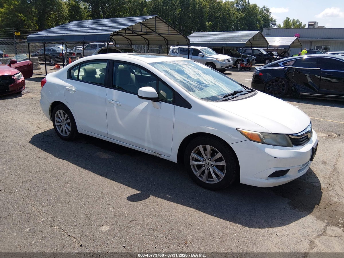 2012 HONDA CIVIC EX
