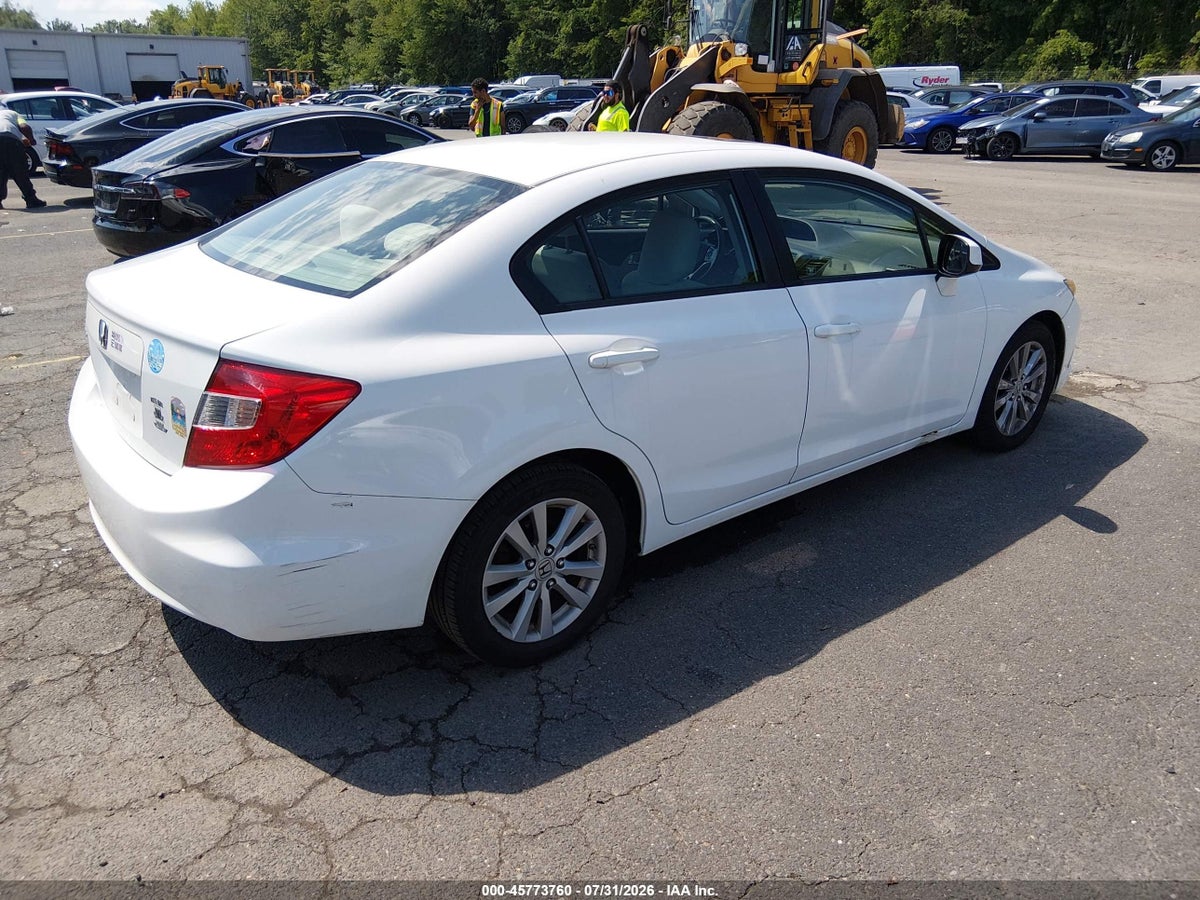 2012 HONDA CIVIC EX — снимка 4