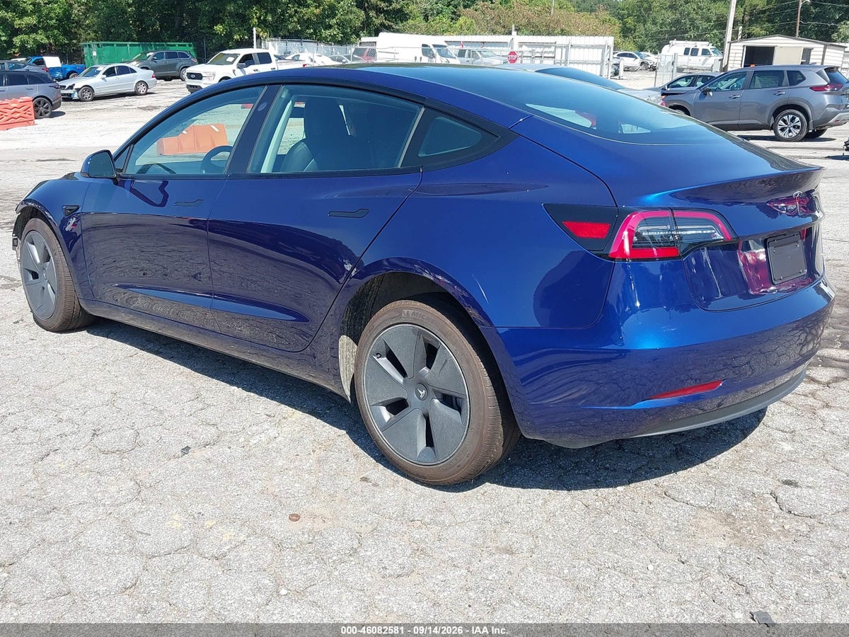 2023 TESLA MODEL 3 REAR-WHEEL DRIVE — снимка 3