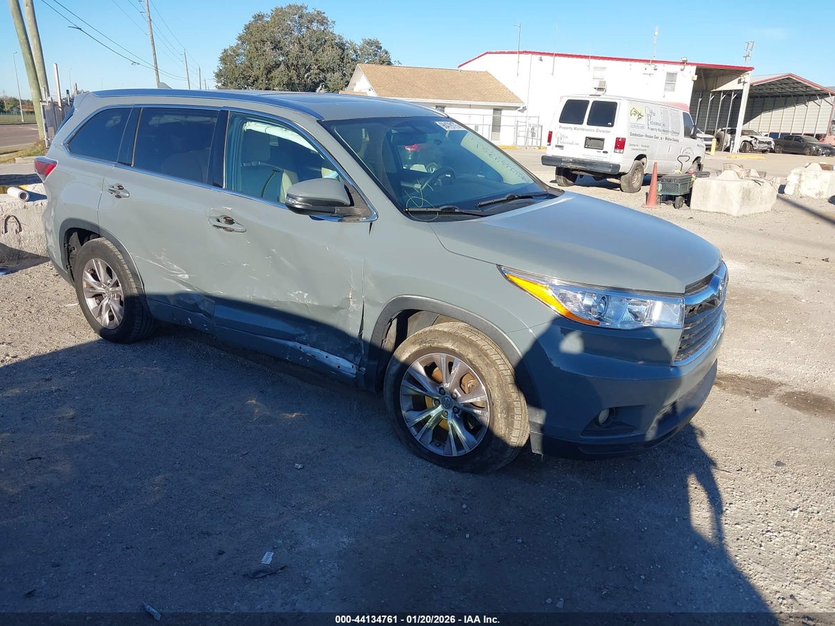 2015 TOYOTA HIGHLANDER XLE V6