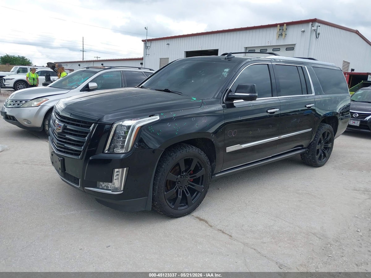 2017 CADILLAC ESCALADE ESV PLATINUM — снимка 2