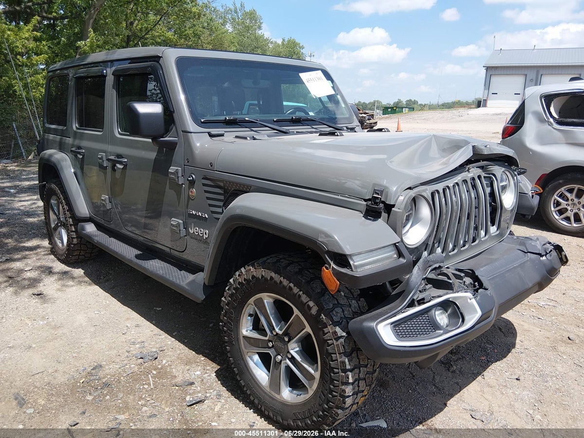 2021 JEEP WRANGLER UNLIMITED SAHARA 4X4