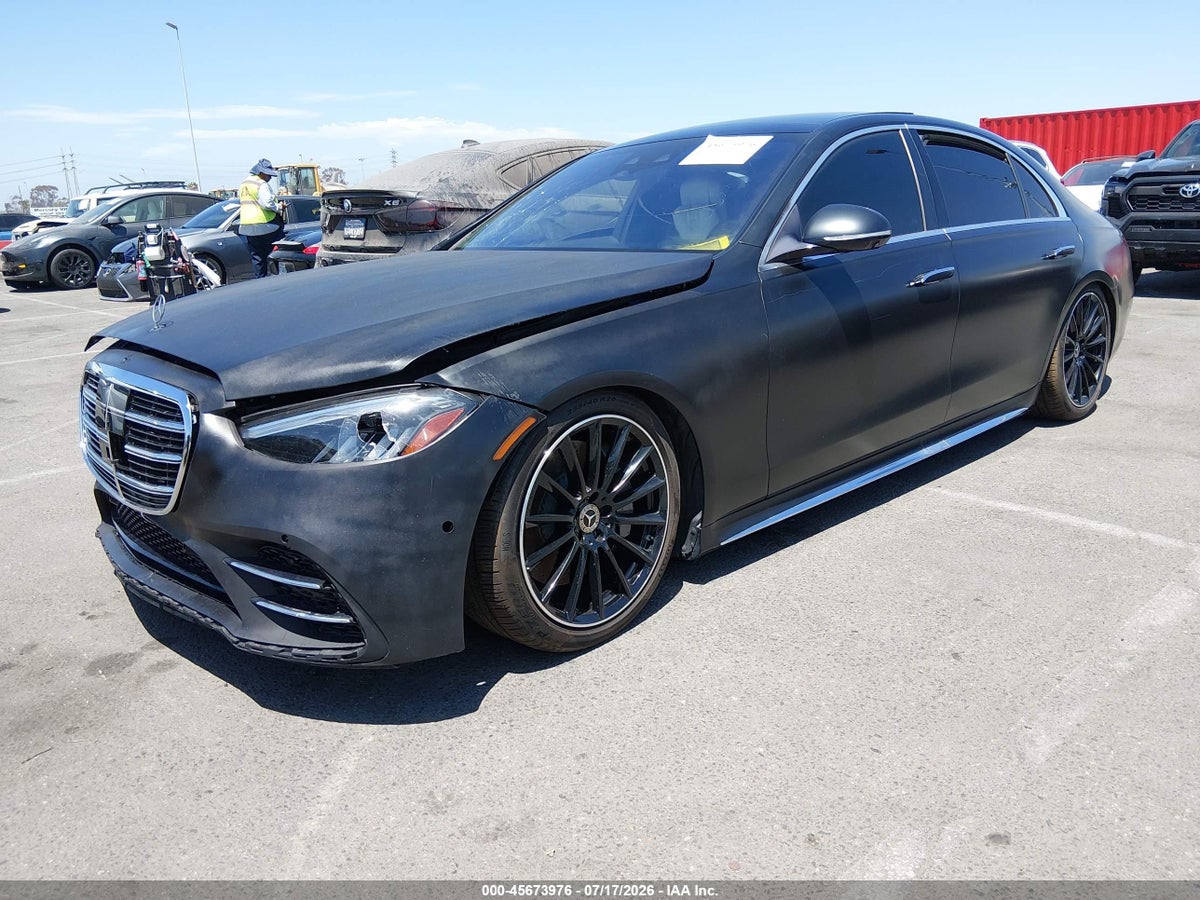 2022 MERCEDES-BENZ S 580 4MATIC — снимка 2